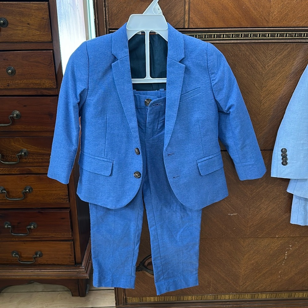 H&M 3T Blue Toddler Suit